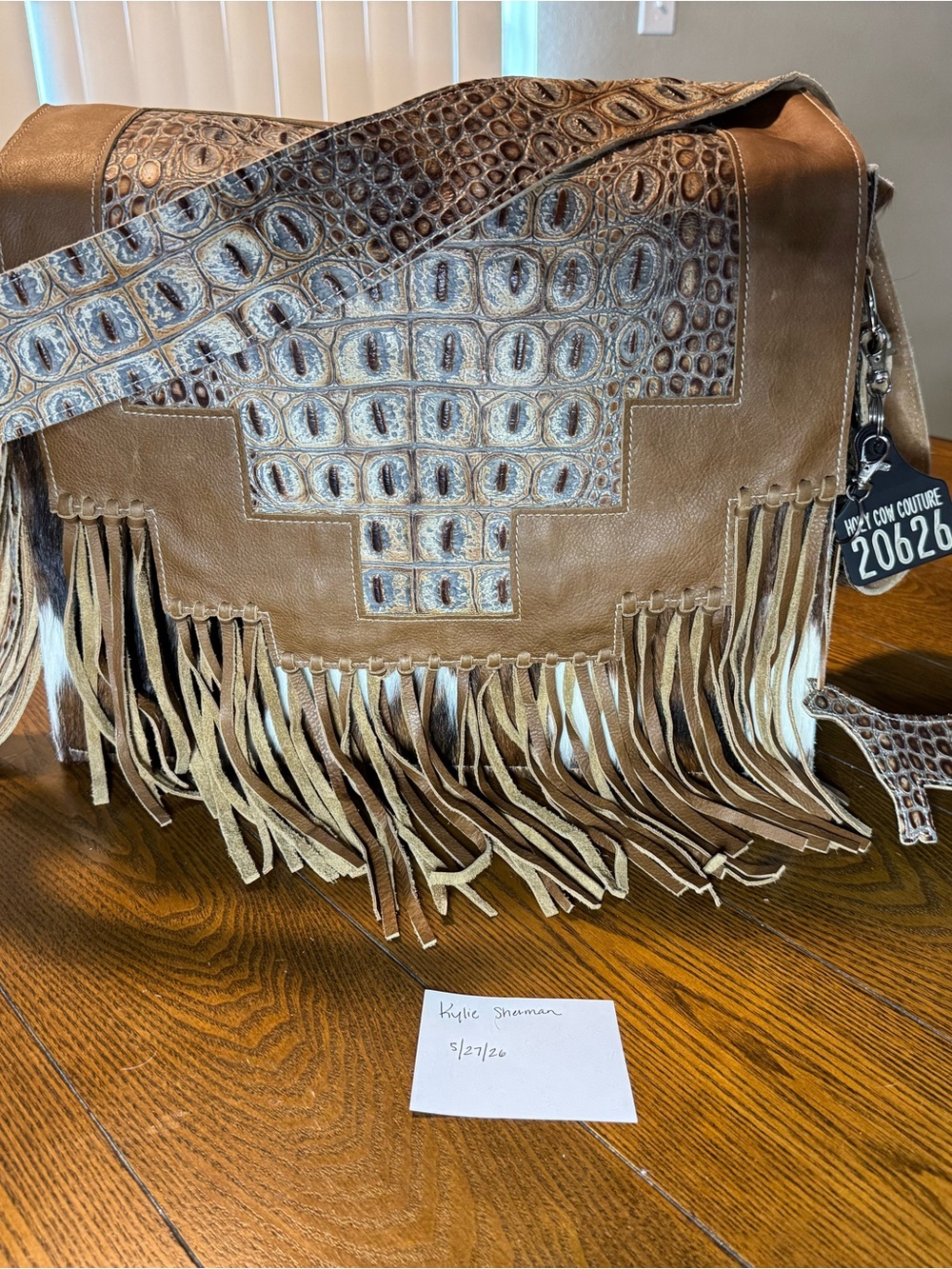 Holy Cow Couture Papoose Tote Bag #20626